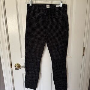 GAP Black and White Polka Dot Trousers